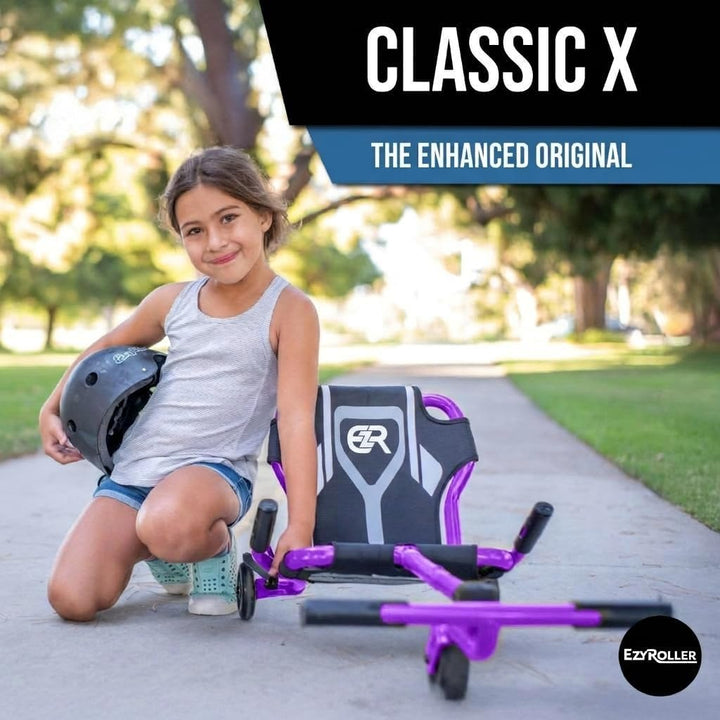 EzyRoller Classic X Kinderfahrzeug für Kinder ab 4 bis 14 Jahre Dreirad Trike Dreiradscooter dreiräd
