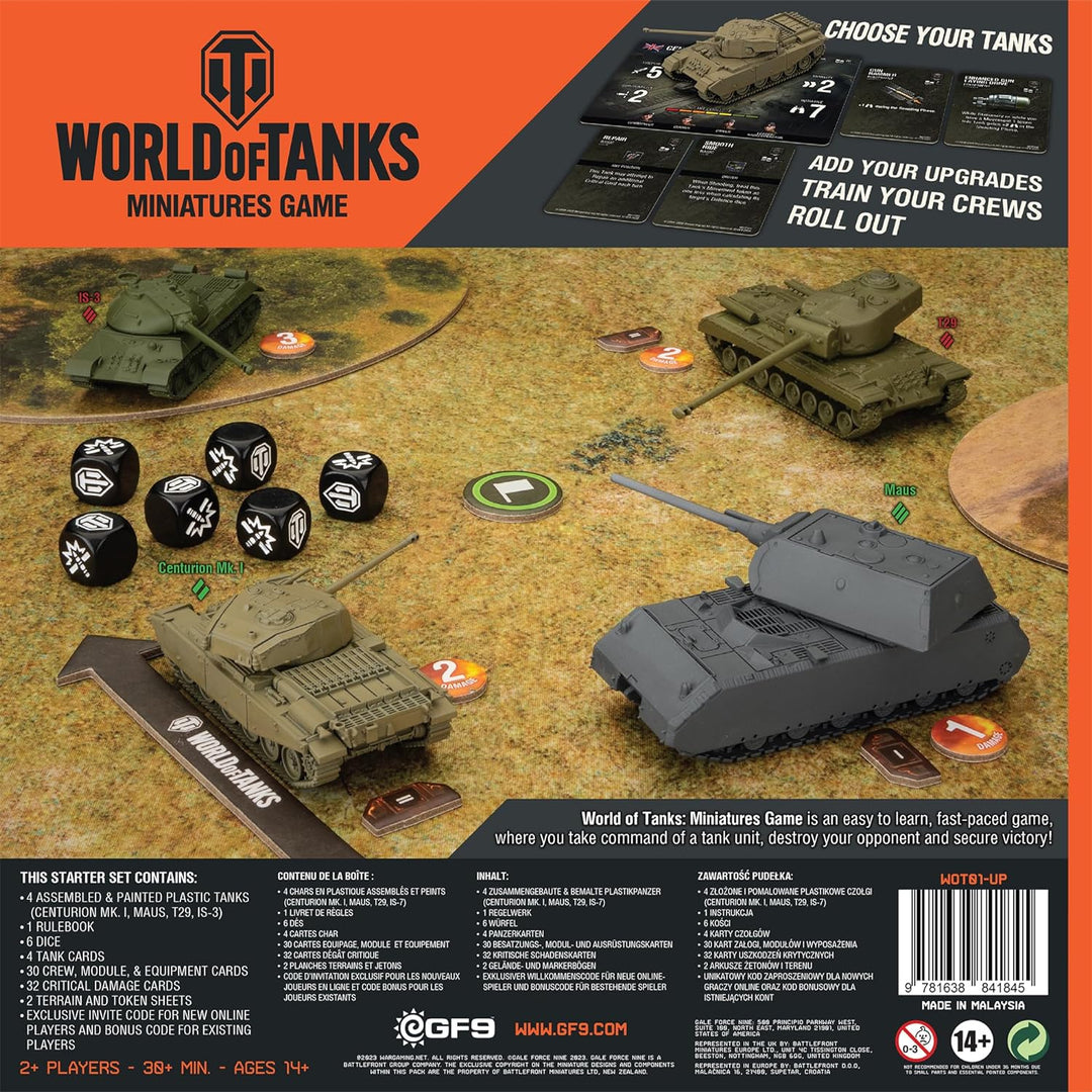 Gale Force Nine - World of Tanks Miniatur-Spiel
