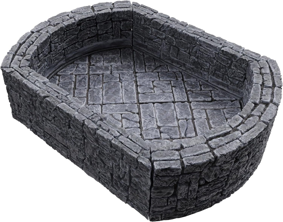 WizKids LLC, Warlock Tiles: Dungeon Tile III - Curves, Accessory, Ages 14+ WarLock Fliesen: Dungeon