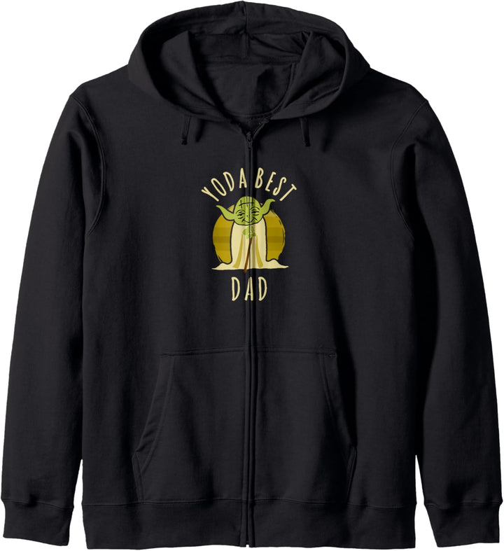 Star Wars Yoda Best Dad Cartoon Yoda Kapuzenjacke