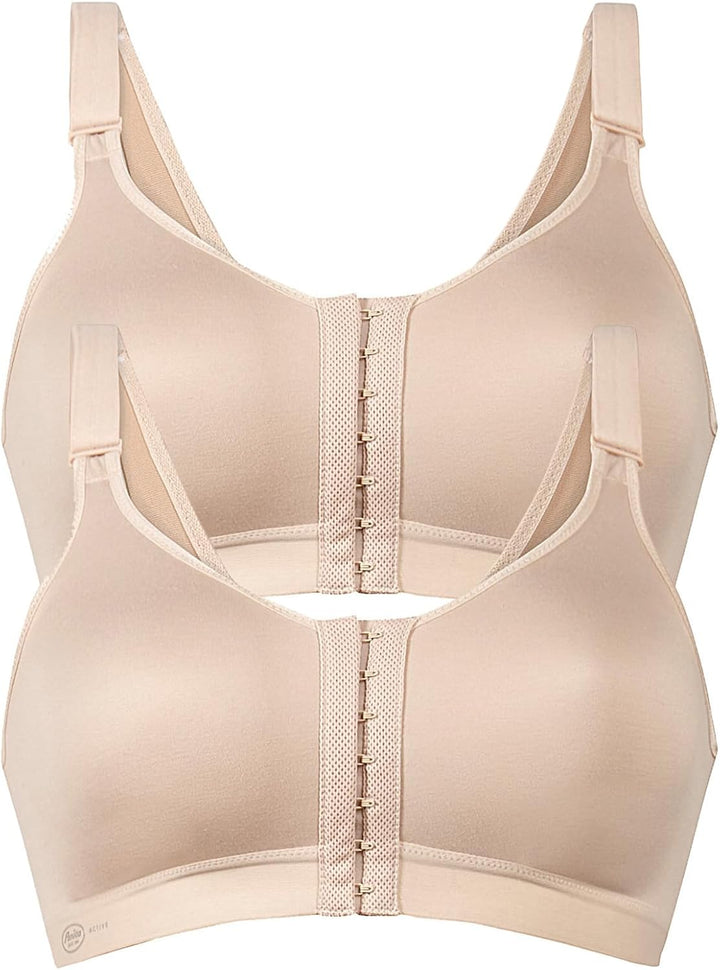 Anita 2er Pack Sport-BH Frontline Open 5523 Gr. 70-100 A-E 65A Desert/Desert, 65A Desert/Desert