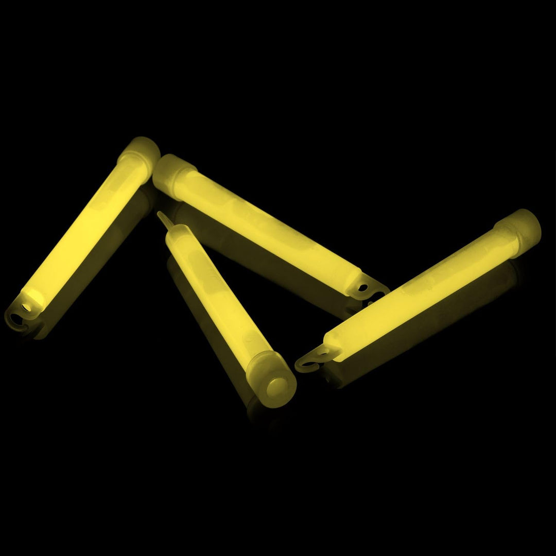 Dicke Maxi Power Knicklichter | GELB | 8h Leuchtdauer | 150x15 mm | Geprüfte Qualität | Testurteil 1