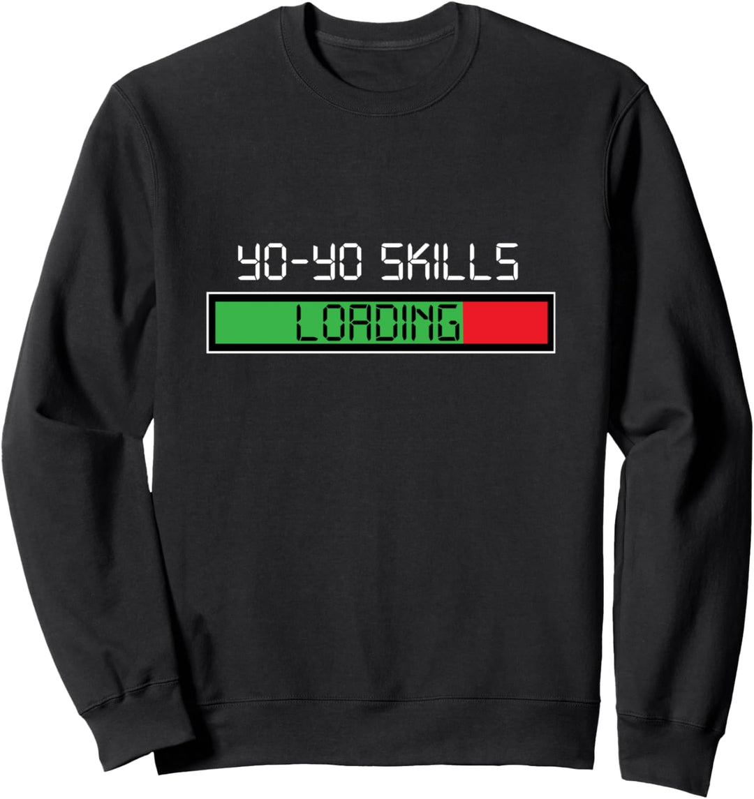 Yo-Yo Skills Loading Retro Hobby Yo-Yo Sweatshirt
