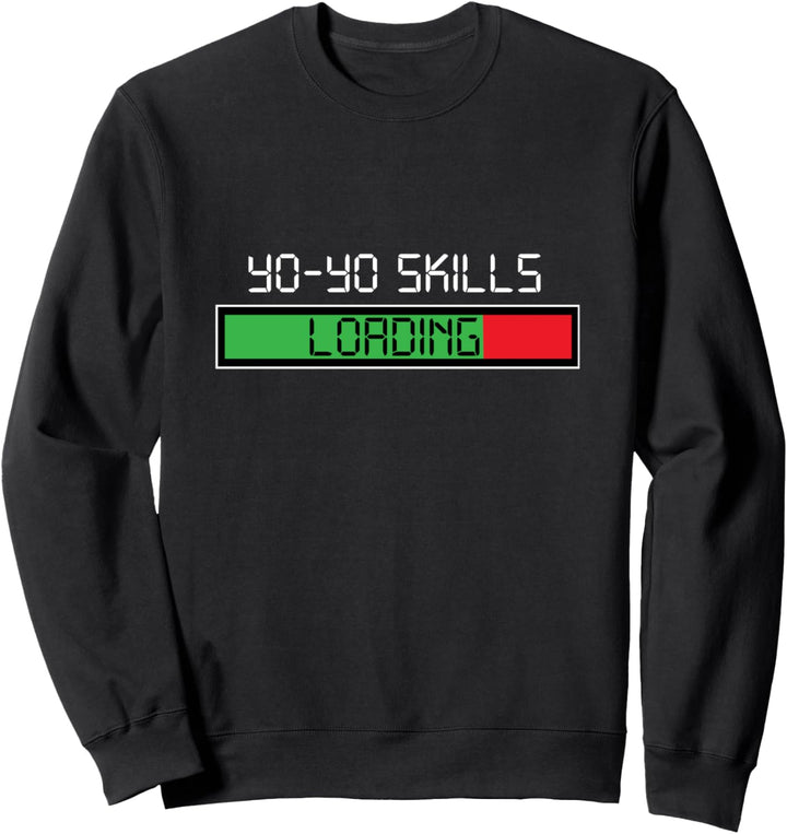 Yo-Yo Skills Loading Retro Hobby Yo-Yo Sweatshirt