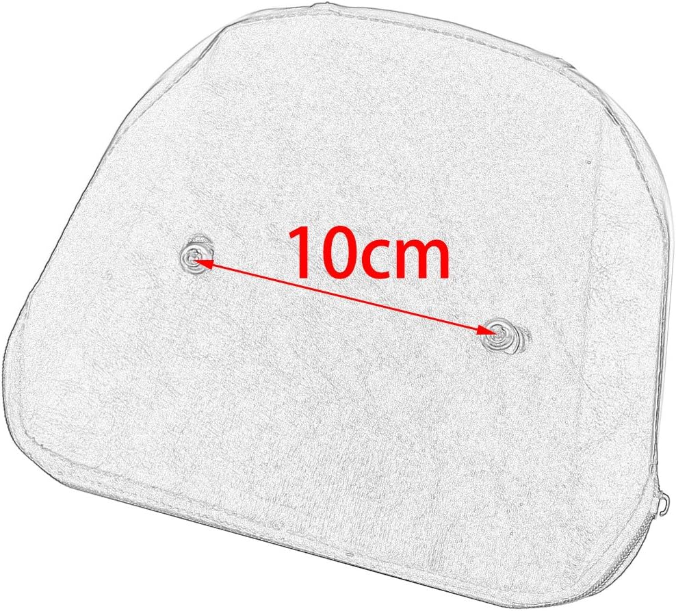 HCmotorku Motorrad Passagier Sissy Bar Rückenlehne Kissen Polster Passform für Harley Sportster XL 8