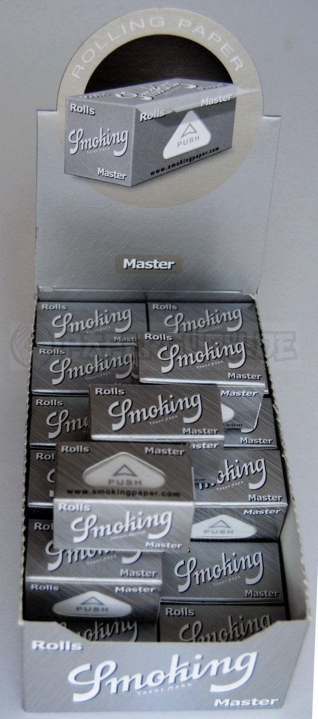 Smoking Master Rolls Ultra Slim Papers Silver Silber Rollen 5 Boxen (120 Rolls)