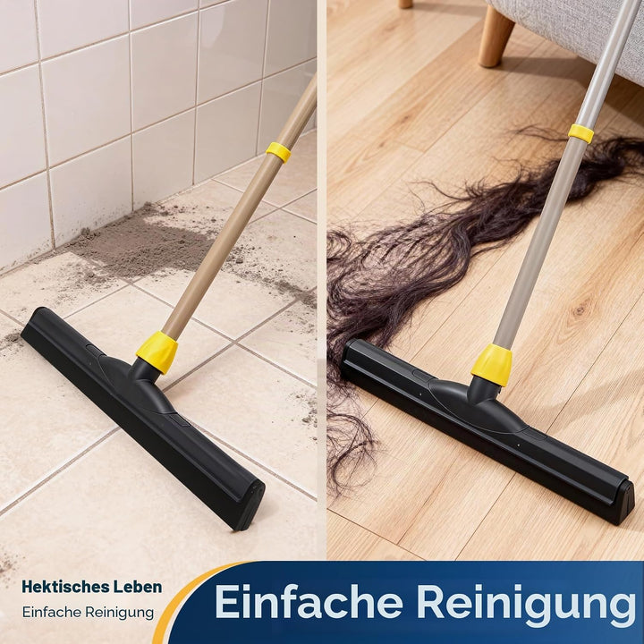 Yocada Bodenwischer Wasserabzieher 54in Besen Perfekt für Dusche Badezimmer Küche Home Fliesen Tierh