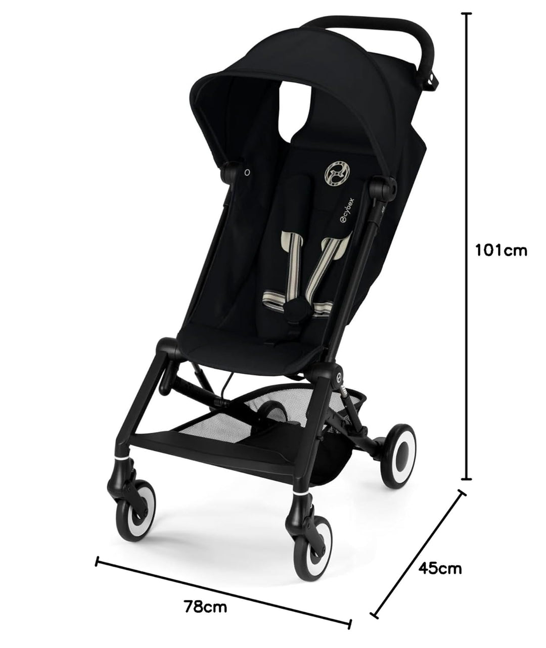 CYBEX Gold Buggy AGIS, Von ca. 6 Monaten bis ca. 4 Jahre (max. 22 kg), Geeignet als Handgepäck, Magi