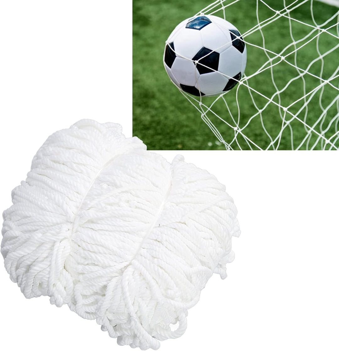 Fussballtor Netz, 3,6 x 1,8 m/12 x 6 ft Fussballnetz Polypropylen Fussballnetz für für Outdoor Fussb