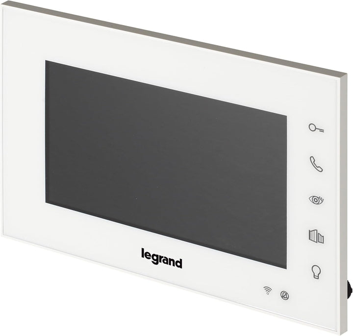 LEGRAND, EASYKIT WiFi-Video-Innenstelle, 7"-Hochglanz-Farbmonitor, Sensortasten, Smartphone-Anbindun