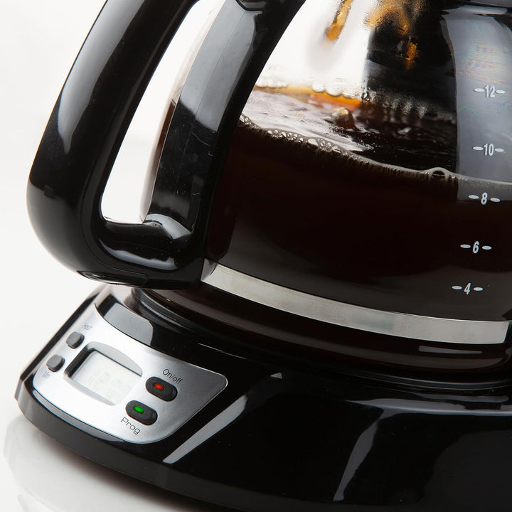 Domo DO708K - Kaffeeautomat- 1,5 L - Timer, Schwarz, Silver