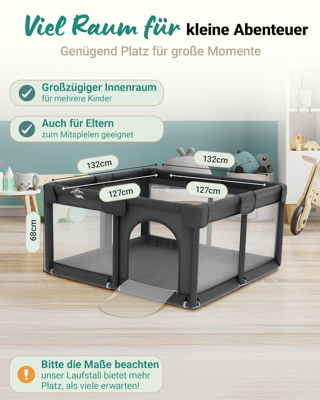 Laufstall Baby Fence – [NEU 2025] – Laufgitter Baby Laufstall Playpen Kind, Laufgitter &amp; Ställe, Kin