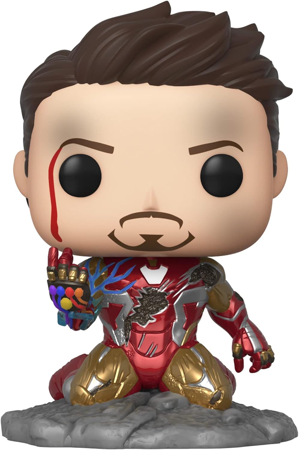 Funko POP! Marvel: Marvel Avengers Endgame - I Am Iron Man - Metallisch - Leuchtet Im Dunkeln - Viny