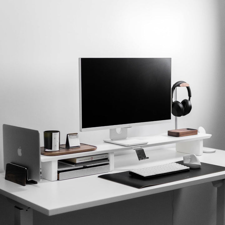 Raico Schreibtischregal Cockpit-System Monitorständer Schreibtisch-Organizer Dual Screen Setup Riser