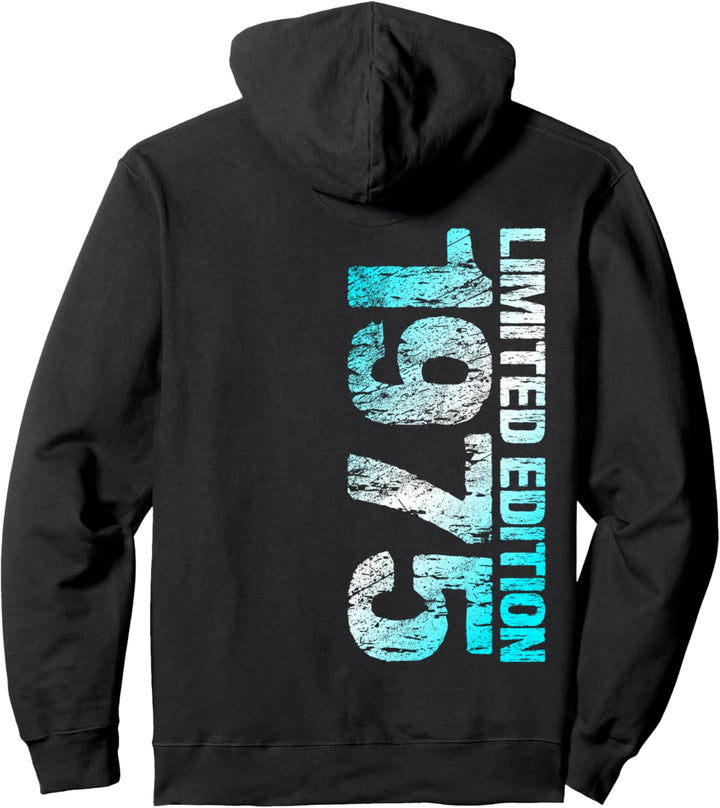 1975 Mann Frau 49. Geburtstag Limited Edition 49 Pullover Hoodie