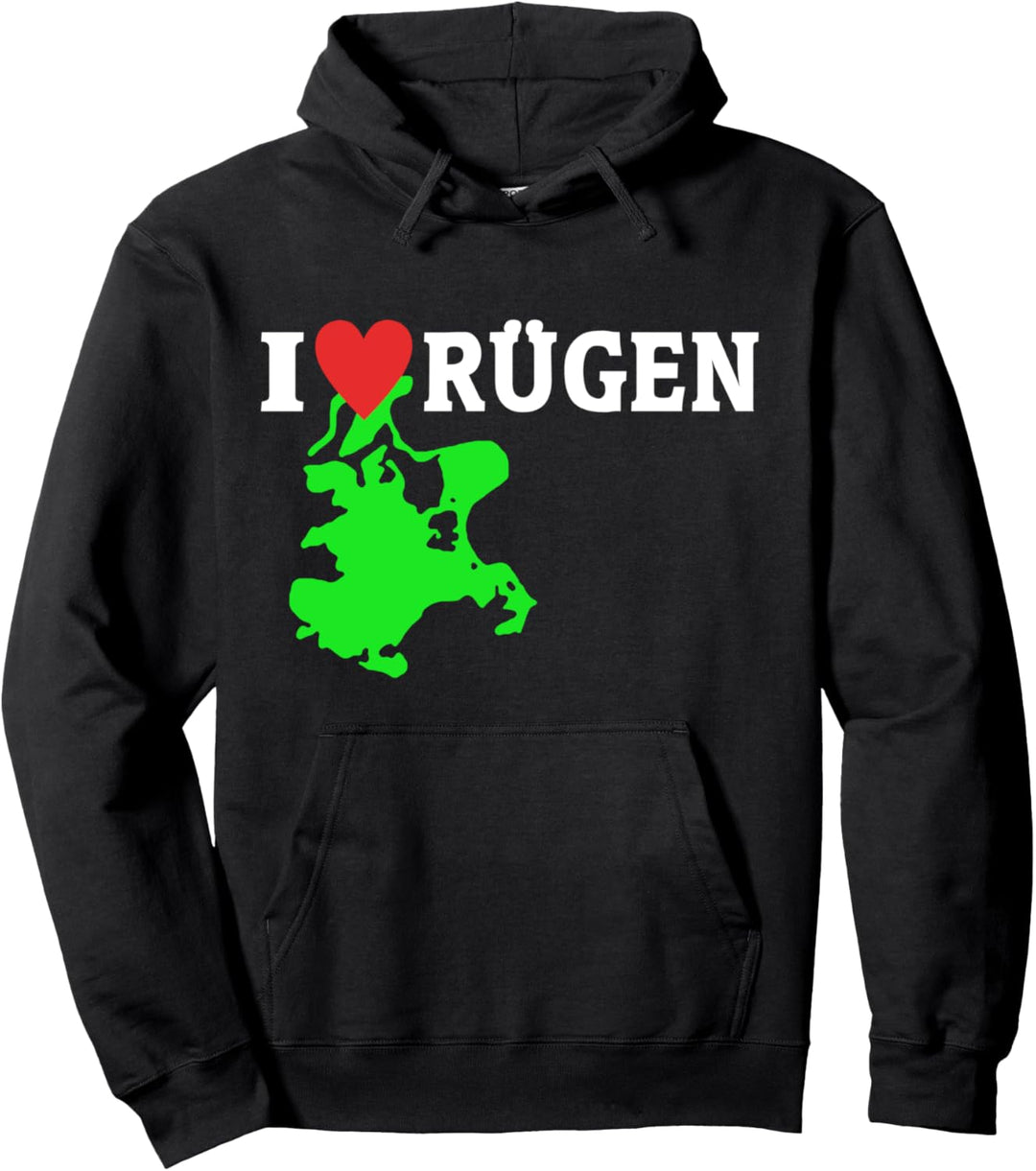 Ich Liebe Rügen Insel Rügen Pullover Hoodie