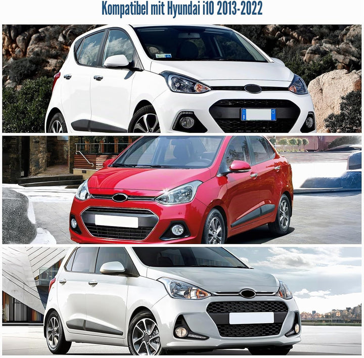 Sonnenschutz Hyundai i10 2013-2022, Faltbarer Sonnenschirm Auto Windschutzscheibe UV Schutz Reflekti