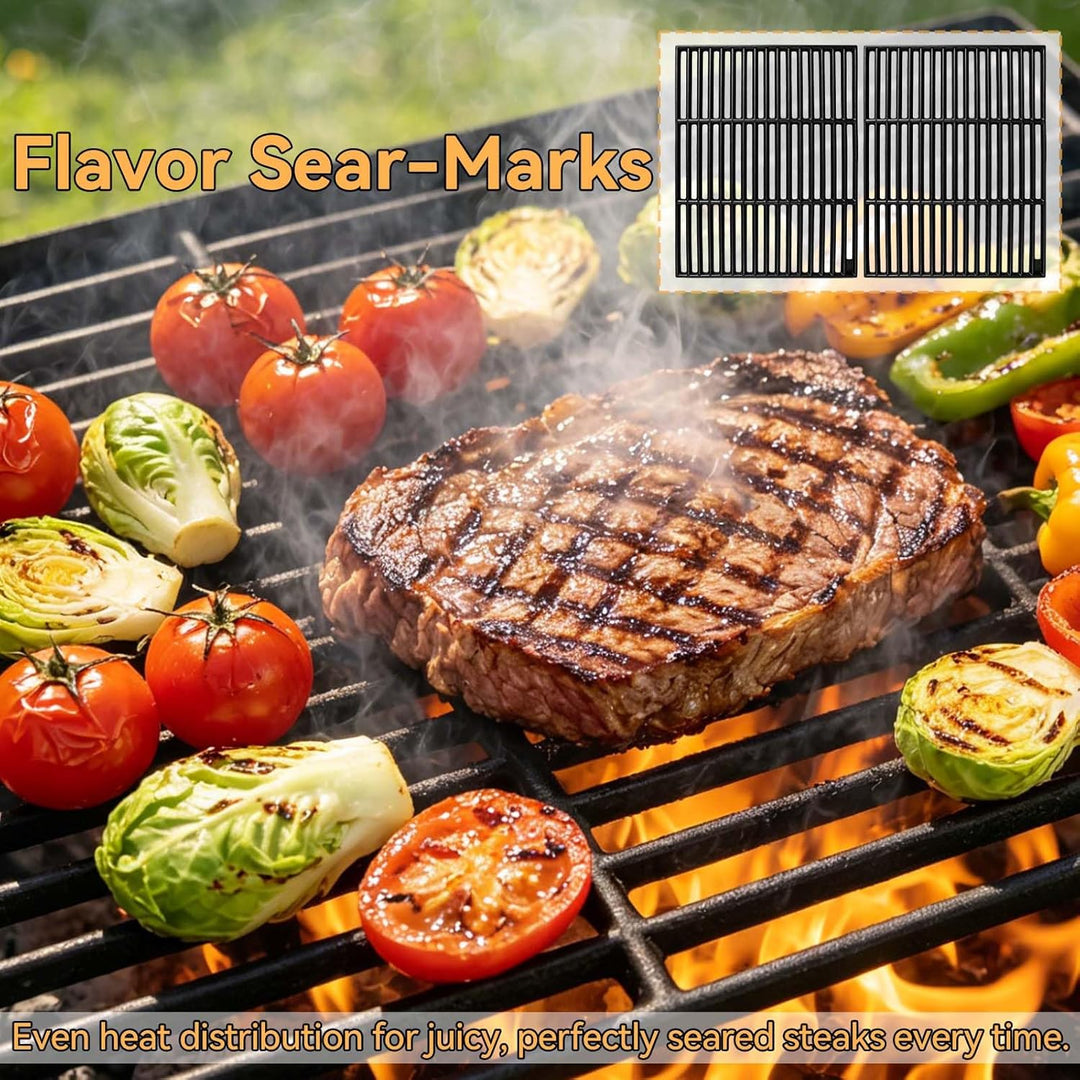 45 x 70 CM Gusseisen Grillrost für Rösle Videro G4-S, Rösle Allflame Prime 4, Grillrost Ersatzteil f
