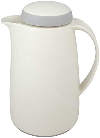 Helios Wave Kunststoff-Isolierkanne, weiss, 0,6 Liter Weiss 0,6 Liter, Weiss 0,6 Liter