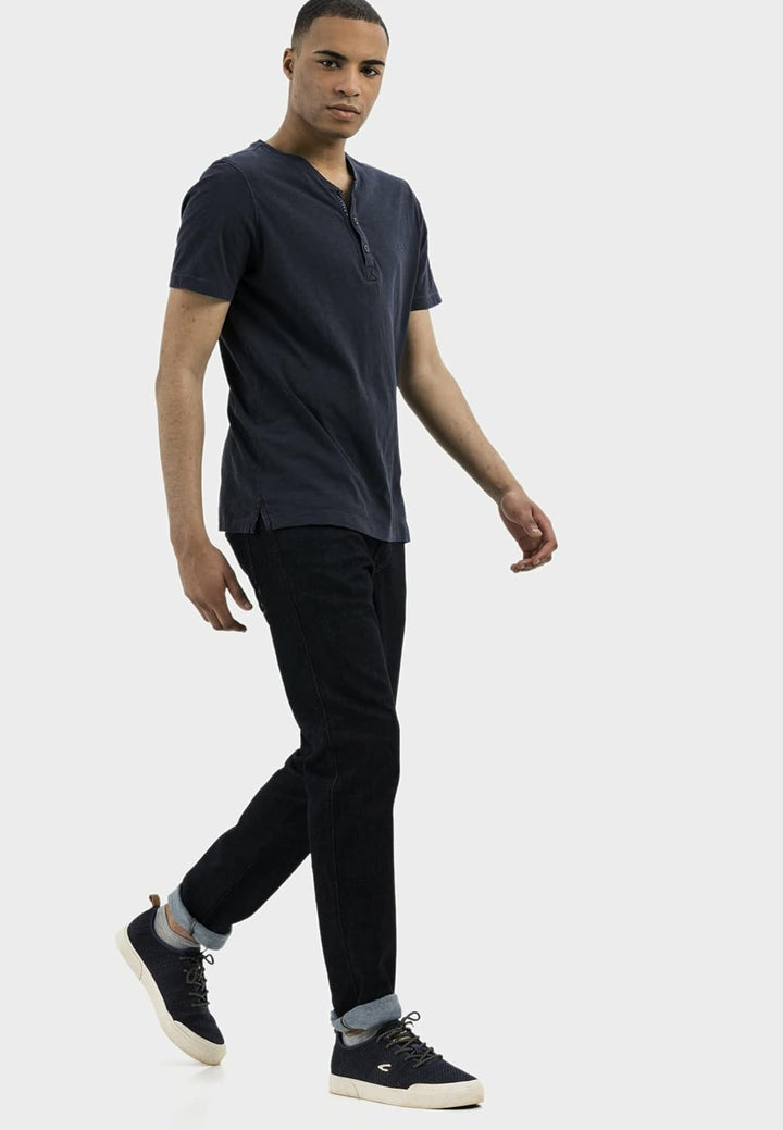camel active Herren Slim Fit Madison Stretch Jeanshose Hose 29W / 32L Dunkelblau, 29W / 32L Dunkelbl