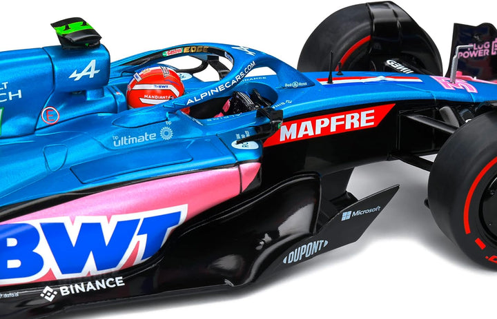 Solido Modellauto 1:18 Alpine A522 OCON blau