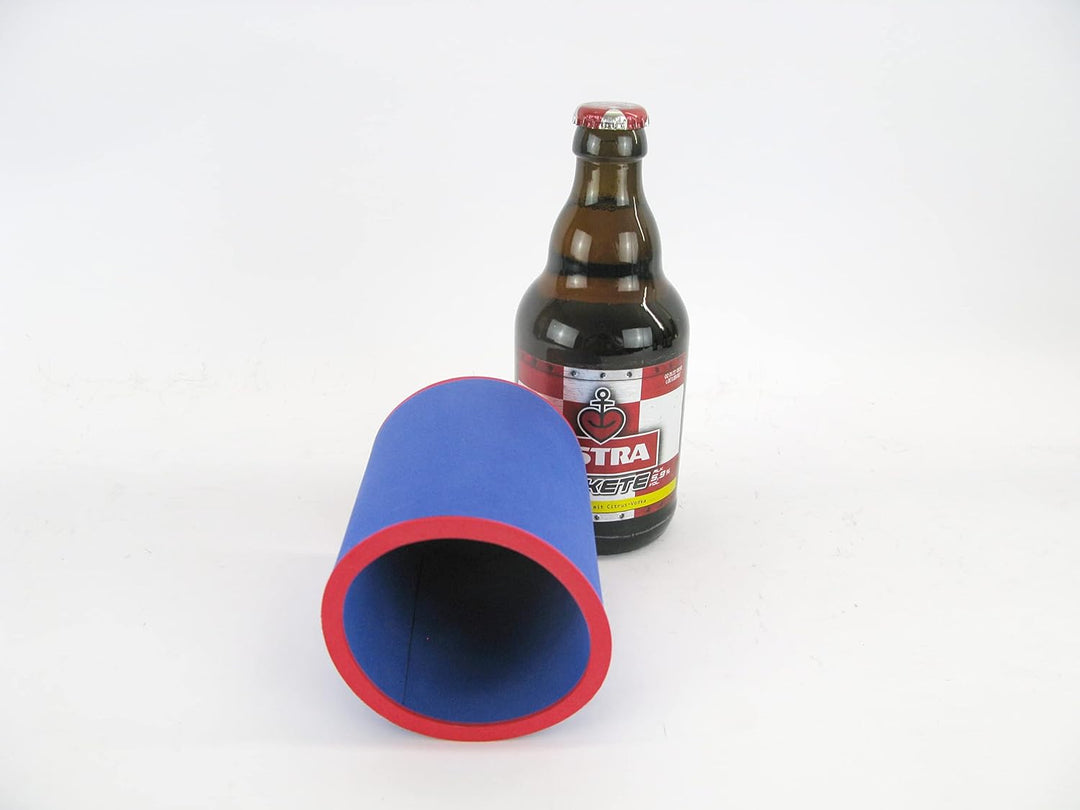 Flaschenkühler für alle genormten Bierflaschen aus bestem 5-6mm dicken Neopren für Beste Kühlung - Q