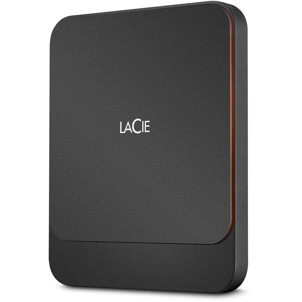 LaCie Portable SSD, externe SSD 2TB, 2.5 Zoll, USB-C, PC & Mac, inkl. 3 Jahre Rescue Service, Modell