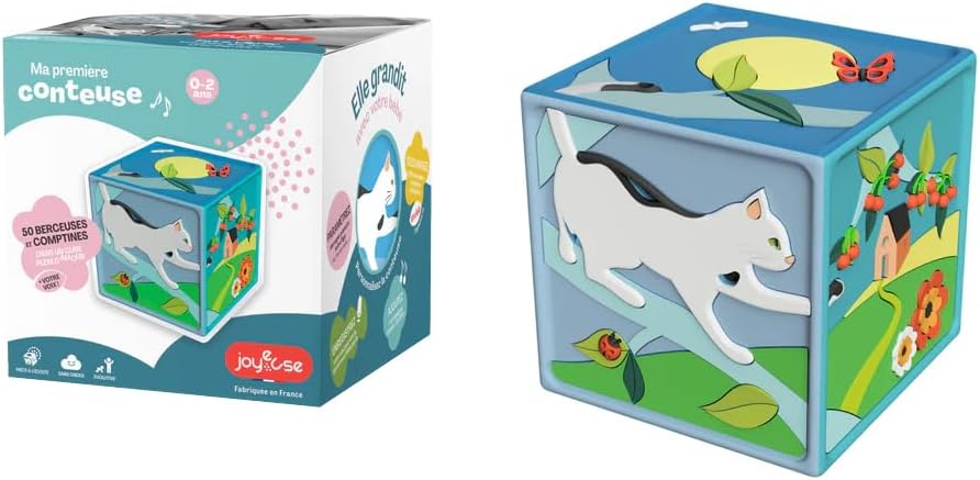 Meine erste Geschichtenbox ab der Geburt – 50 Wiegenlieder und Krabbelspiele, französische Version,