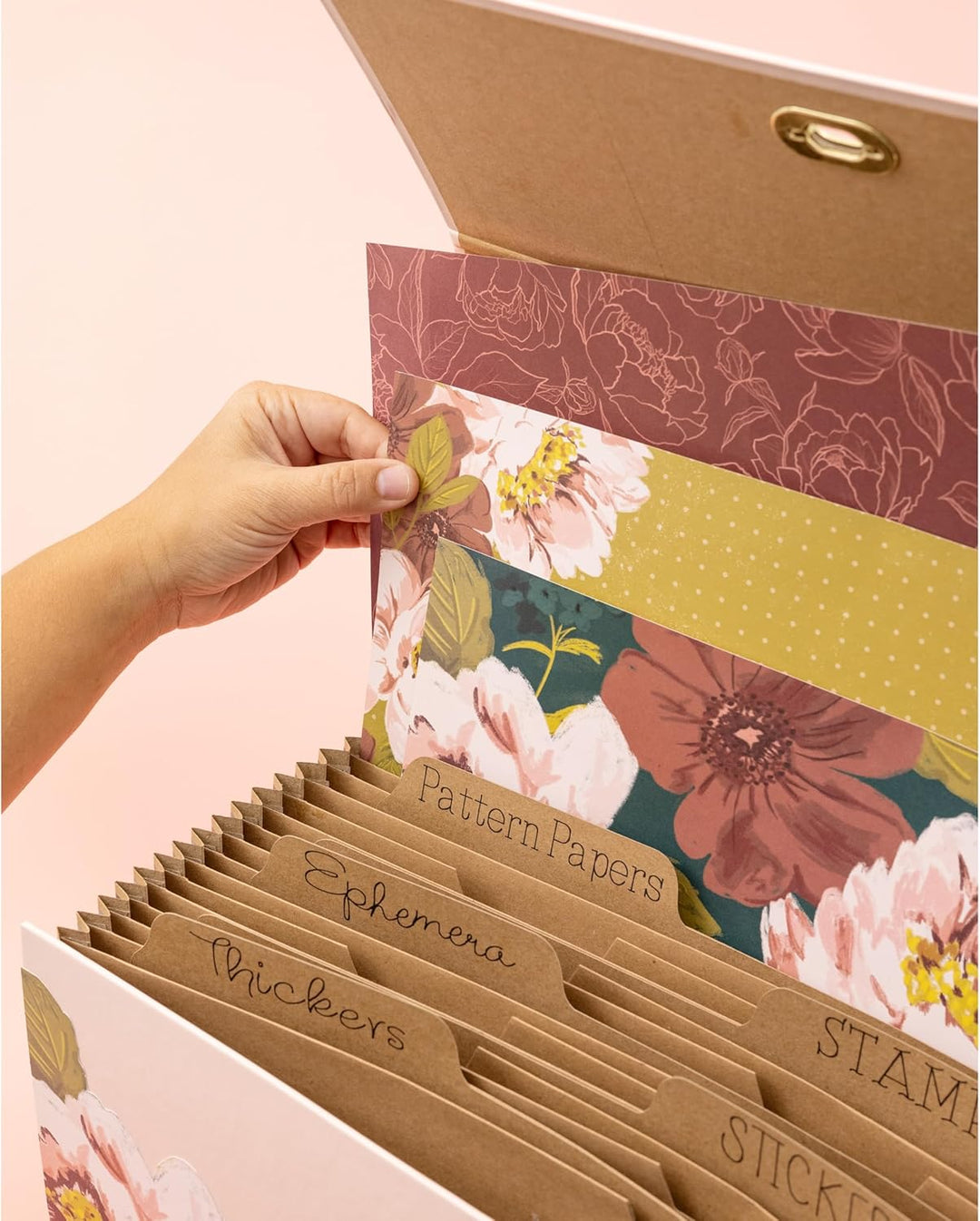 We R Memory Keepers We R 60000273 Papieraufbewahrung, 30,5 x 30,5 cm, Rosa
