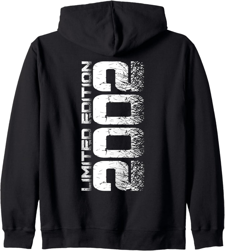 21 Jahre Limited Edition 2002 21. Geburtstag Kapuzenjacke