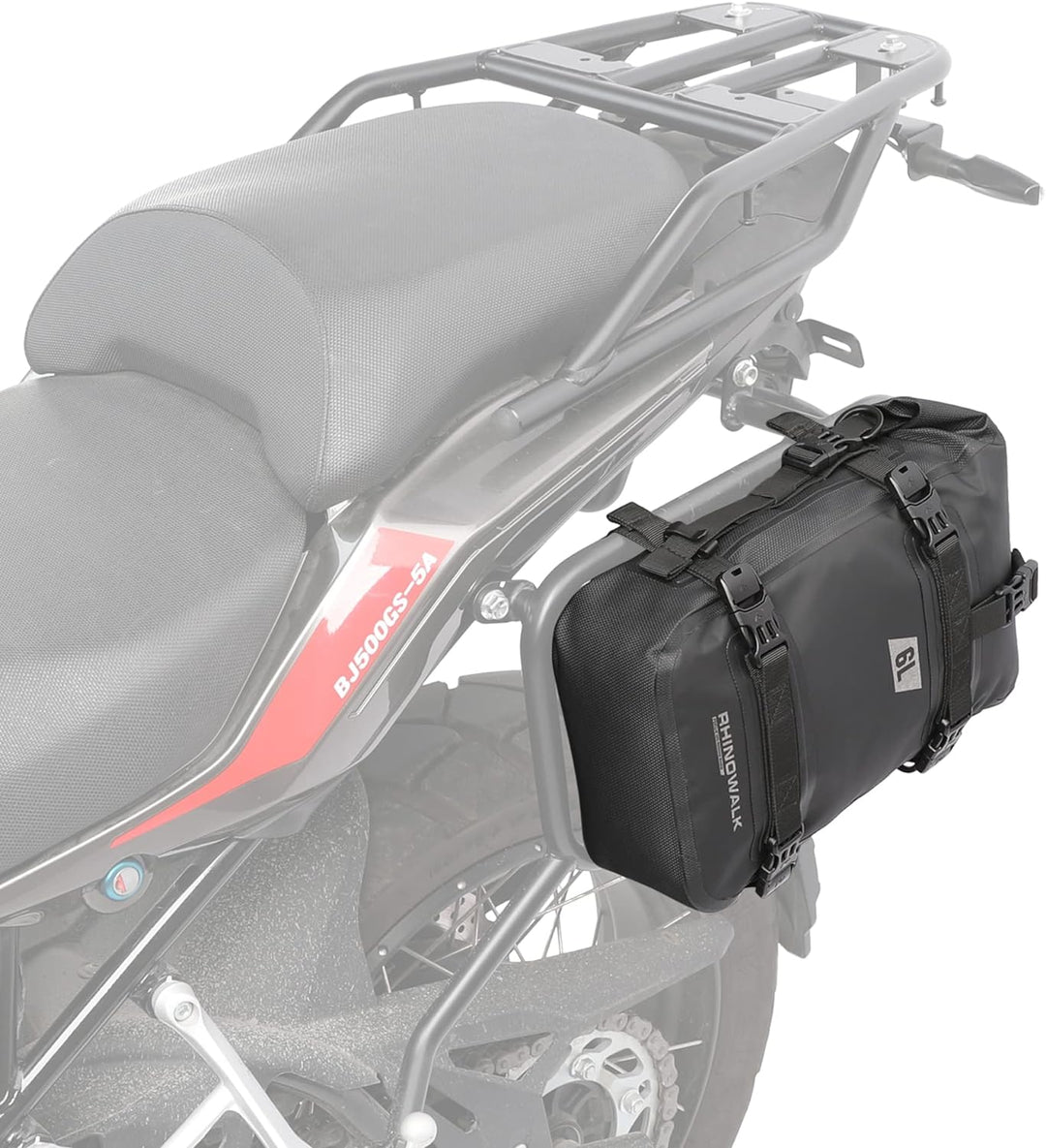 Rhinowalk Motorrad Sturzbügeltasche Wasserdicht 6L Motorradrahmen Tasche für Motorrad Schutzbügel Sa