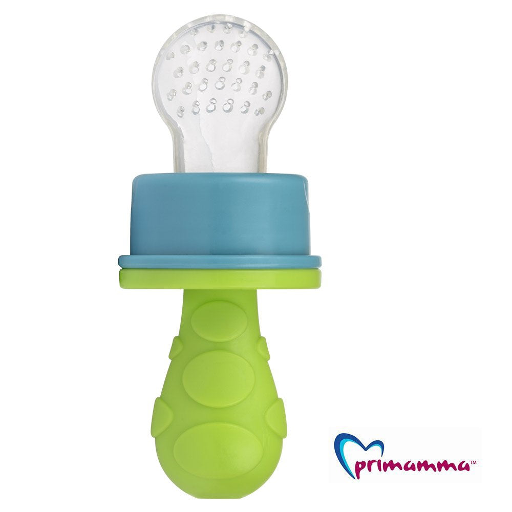 MAM Kindergeschirr - Set Neutral Warmhalteteller mit Lernbesteck MAM Cutlery Set 6+ & Primamma Fruch