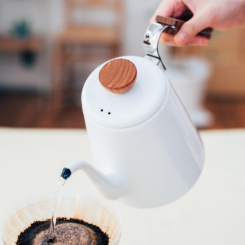 Hario BDK-80-W Tropf-Kaffeemaker, Einheitsgrösse, weiss Einzelstück, Einzelstück