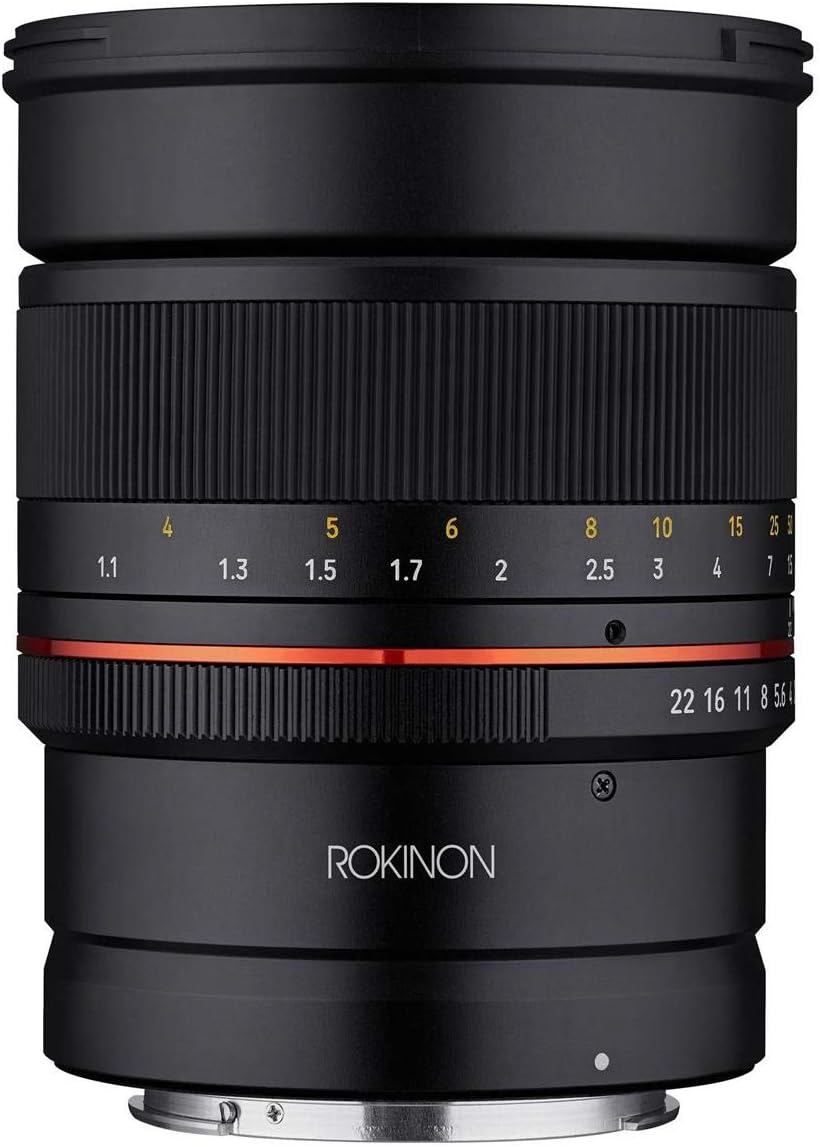 ROKINON 85 mm F1.4 High-Speed-Teleobjektiv für spiegellose Canon R Kameras