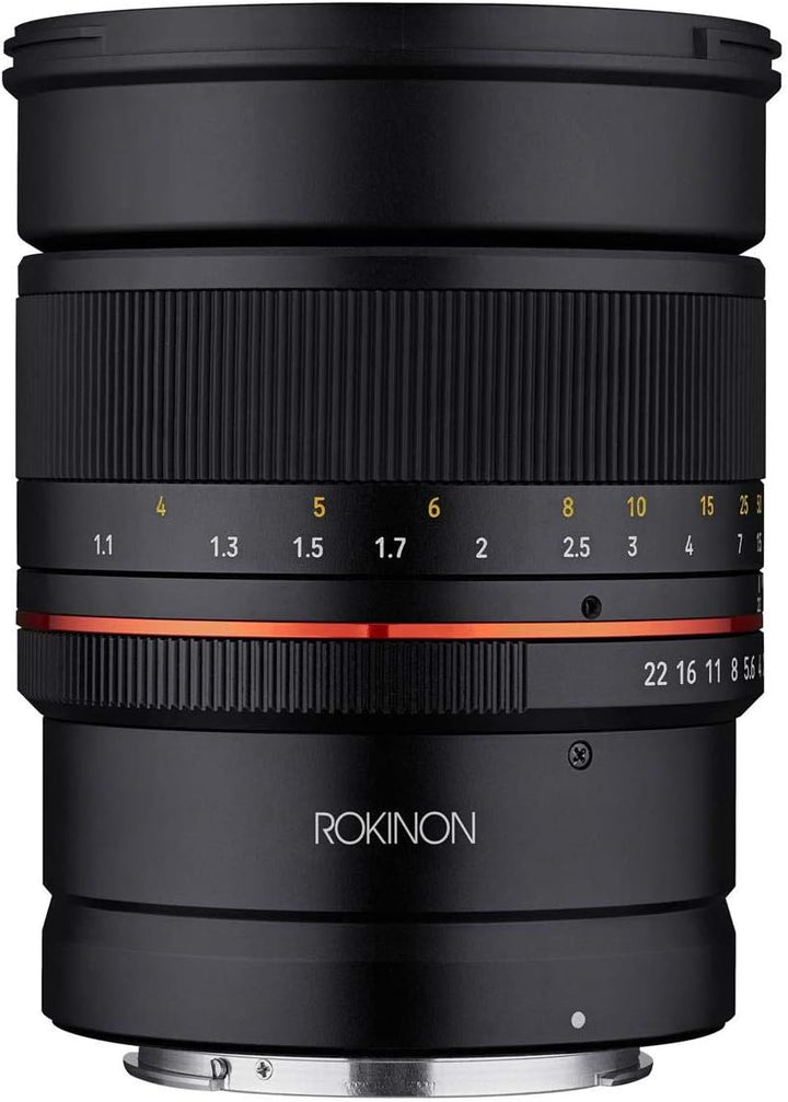 ROKINON 85 mm F1.4 High-Speed-Teleobjektiv für spiegellose Canon R Kameras