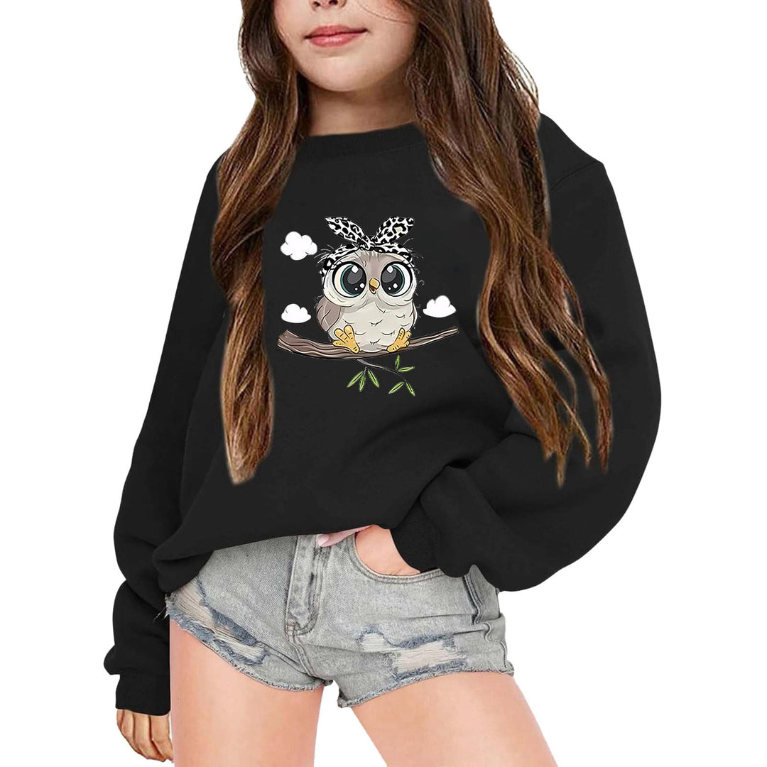 Pullover Mädchen Kinder Baby Herbst Und Winter Oberteile Langarmshirt Ohne Kapuze Langarm Sweatshirt