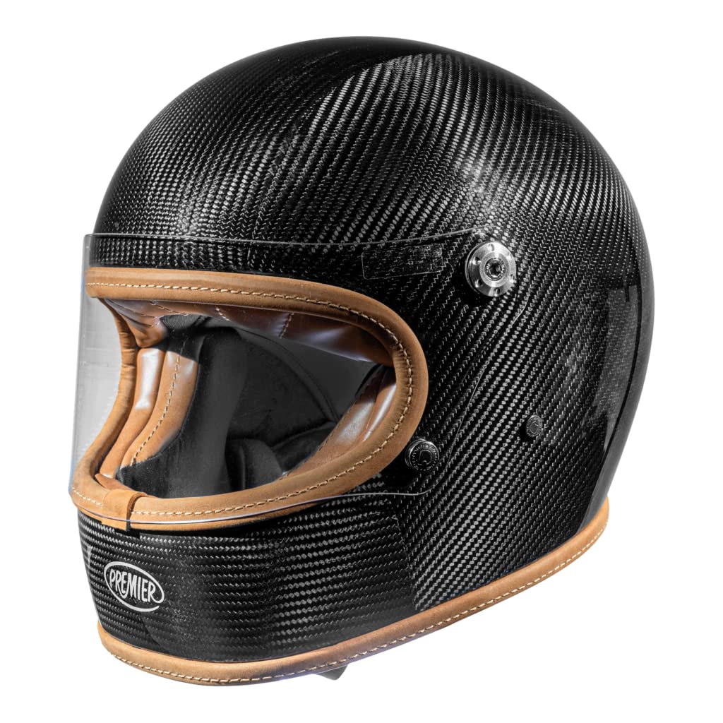 Premier Unisex-Adult Trophy Helm S Schwarz Mit Lederprofilen, S Schwarz Mit Lederprofilen