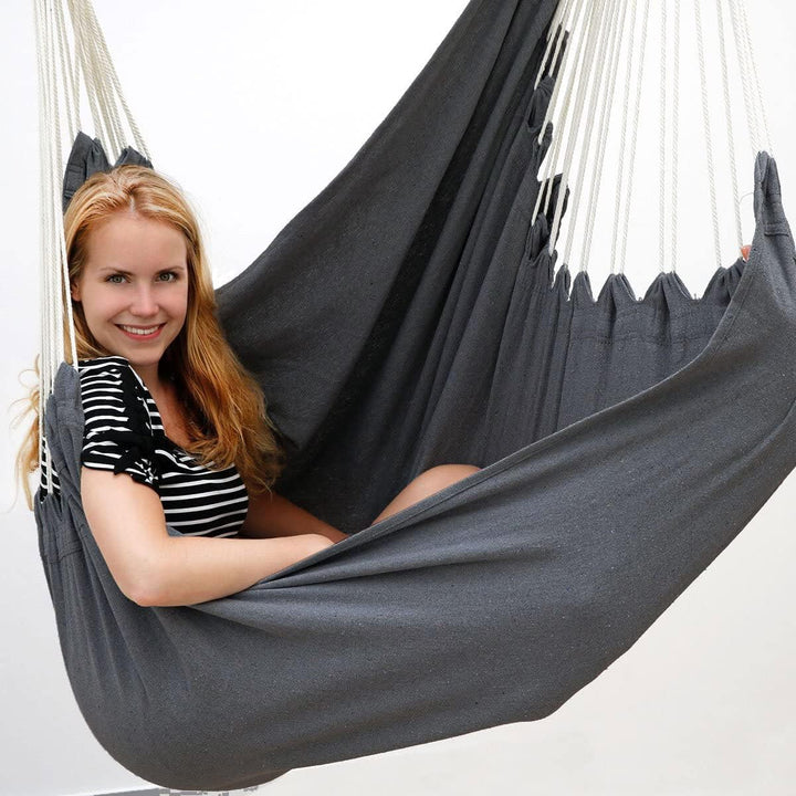 AMANKA XXL Hängesessel 185x130-150 kg belastbar - Hängesitz für 2 Personen - Outdoor Indoor - Hänges