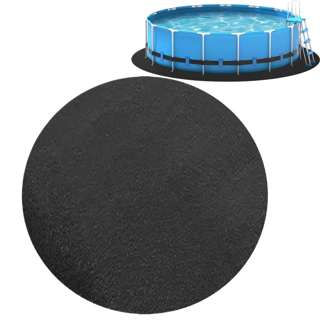 Generisch Pool Unterlage Outdoor,200g Verdickte Runde Poolunterlage, Durchstichfeste Pool Boden Schu