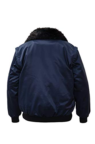 Korntex Pilotenjacke Arbeitsjacke Wasserdicht Winddicht Navy - S S Navy, S Navy