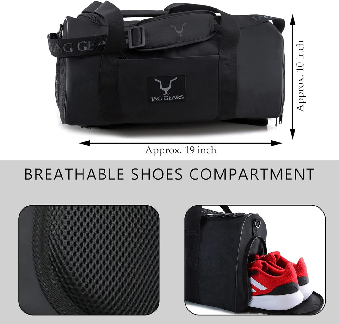 JAG Sporttasche Mit Schuhfach Rucksack - Sports Bags Für Fitnessstudio Zubehör Duffle Bag Für Reisen