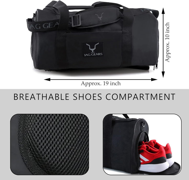 JAG Sporttasche Mit Schuhfach Rucksack - Sports Bags Für Fitnessstudio Zubehör Duffle Bag Für Reisen