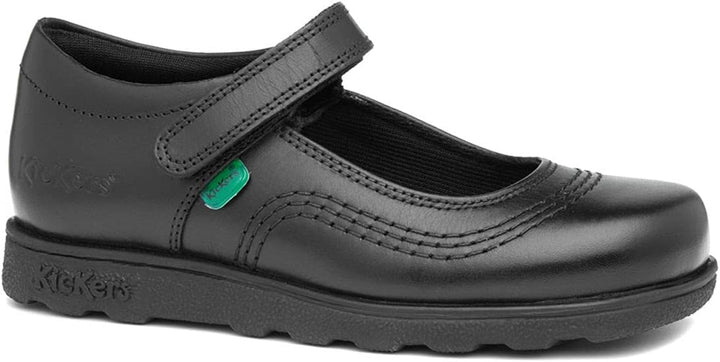 Kickers Mädchen Fragma Pop Slipper 33 EU Schwarz, 33 EU Schwarz