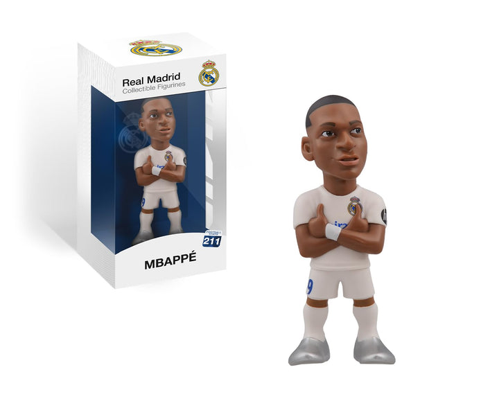 MINIX Sammelfigur MN18451 Mbappé, Real Madrid, Sammlerstück, 12 cm, Geschenkidee für Kinder und Erwa