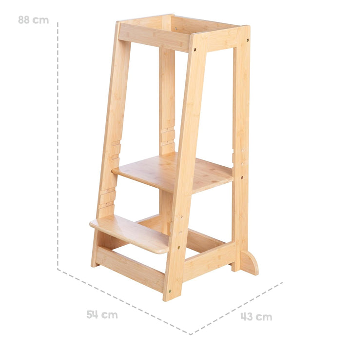 roba Lernturm nach Montessori - Sicherer Tritthocker für Kinder - Ideal als Küchenhelfer - Bis 80 kg