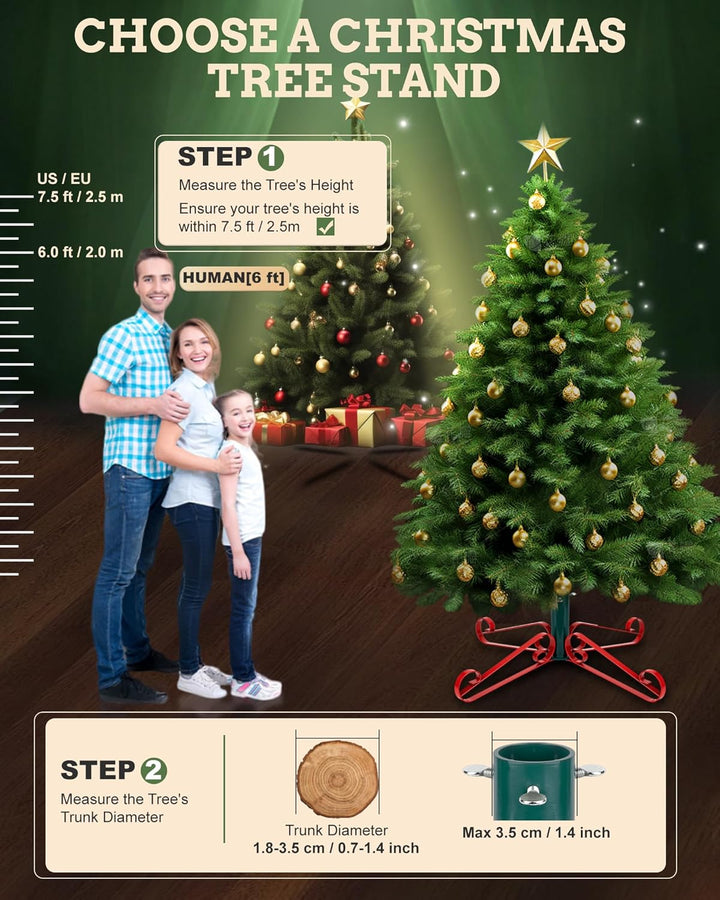 PUDO Christbaumständer Weihnachtsbaumständer für Künstlichen Weihnachtsbaum: Künstlicher Baum Stände