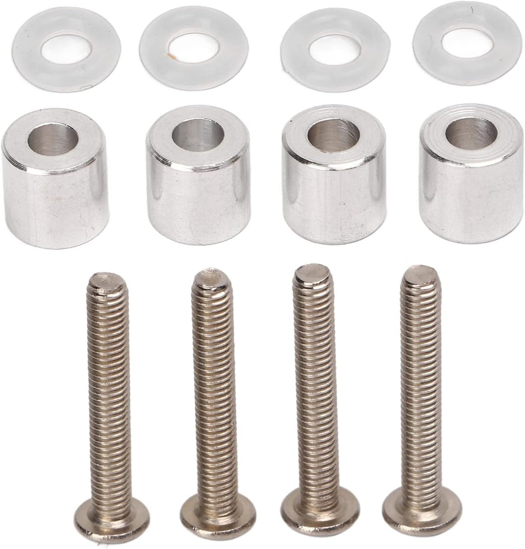 Zerodis RC-Öldämpfer, Doppelfeder, Zwei Abschnitte, Einstellbar, 4 Stück, RC-Stossdämpfer-Dämpfer RR