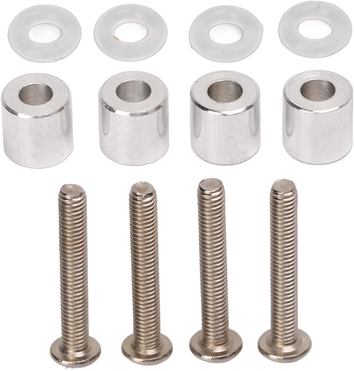 Zerodis RC-Öldämpfer, Doppelfeder, Zwei Abschnitte, Einstellbar, 4 Stück, RC-Stossdämpfer-Dämpfer RR