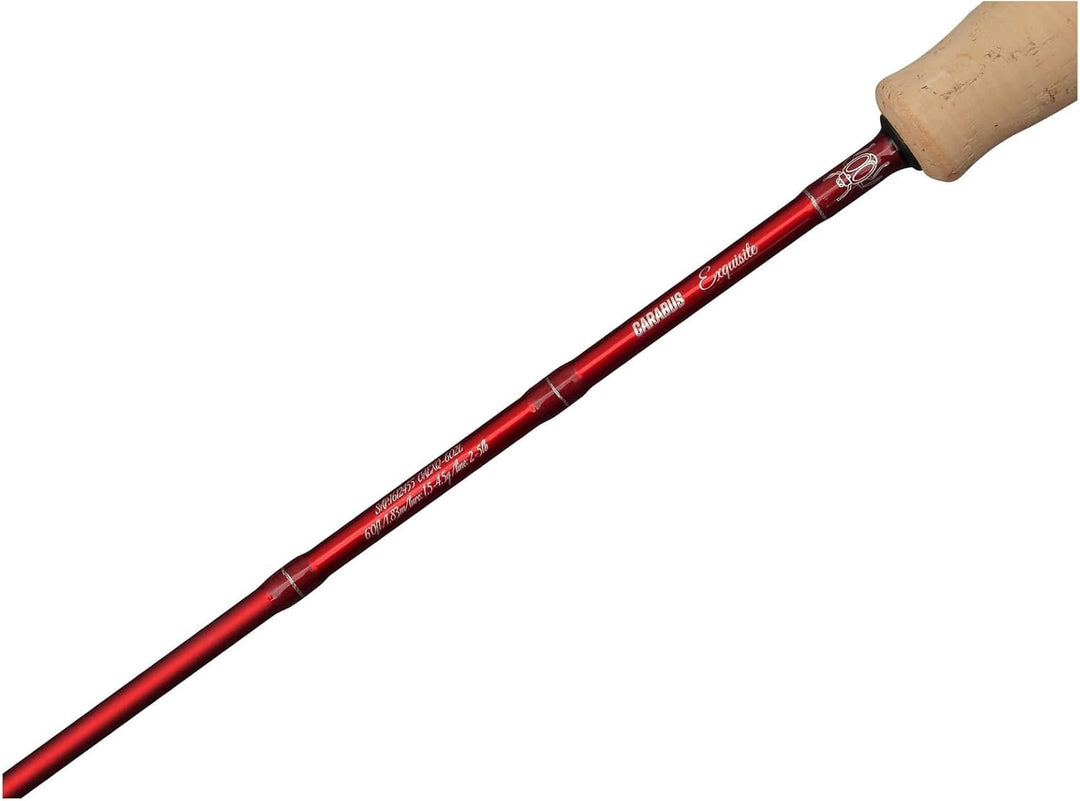 Abu Garcia Carabus Exquisite 602UL Ultraleichte Angelrute, 1,83 m, 0,8-4 g