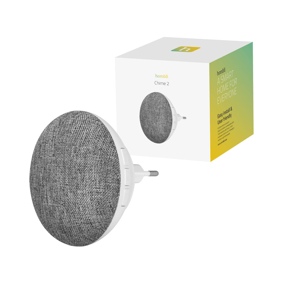 Hombli Chime Smart Doorbell - drahtloser Türgong, 30 m Reichweite, 21 Klingeltöne in Vier Lautstärke